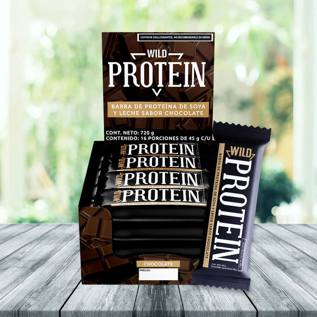 Barra de Proteina Sabor Chocolate Wild Protein