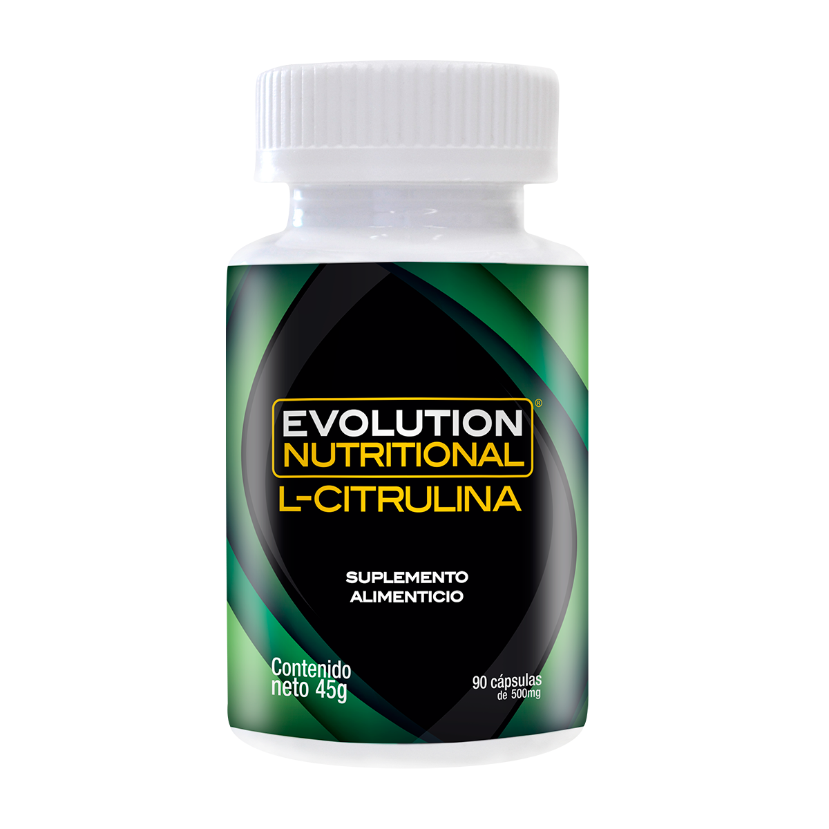 Evolution L-citrulina aminoácido frasco 90 cápsulas