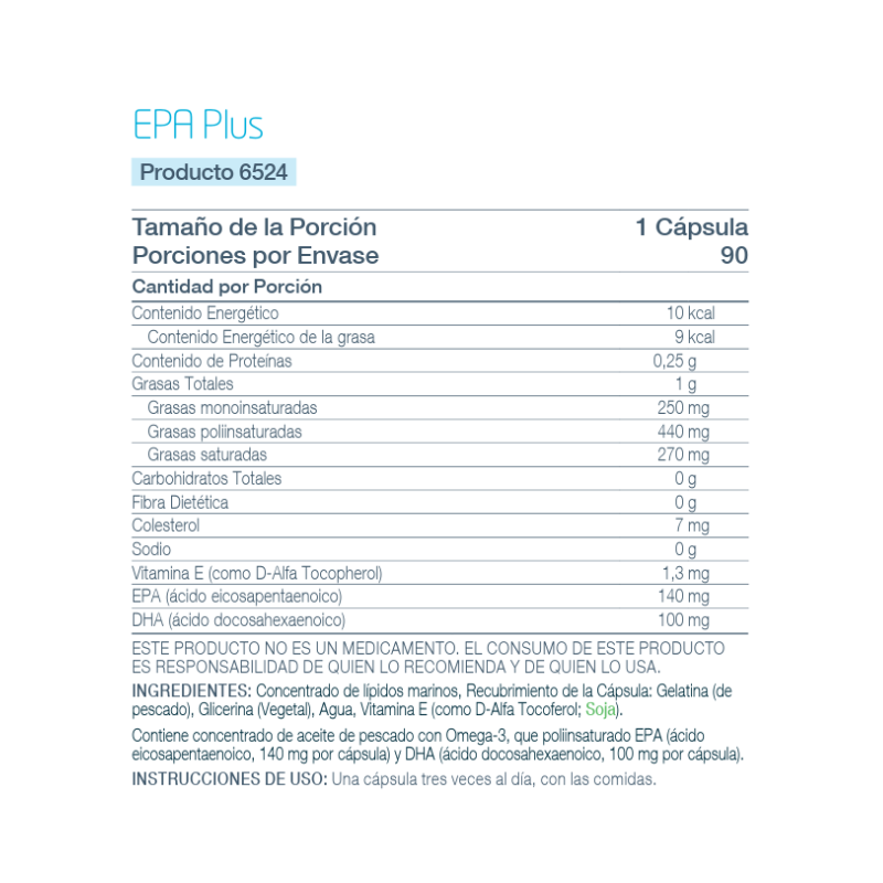 EPA Plus LifePlus — Omega 3 para Recuperación y Salud Cardiovascular | YourTop Store