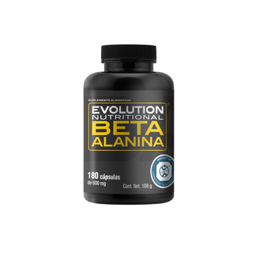Evolution Beta alanina aminoácido no esencial frasco 180 cápsulas
