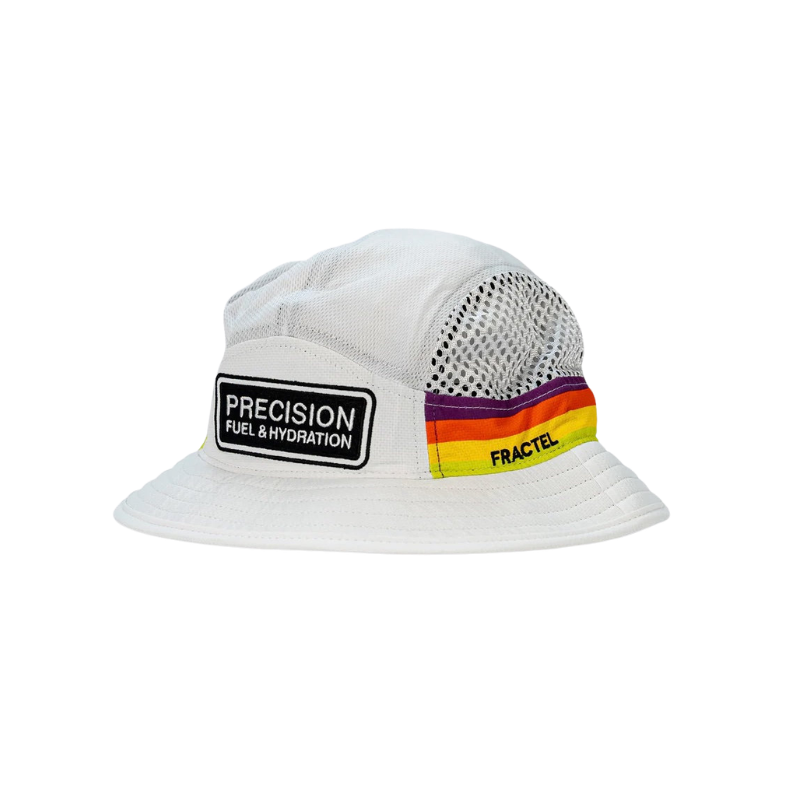 Fractel X Precision Fuel & Hydration — Bucket Hat Deportivo Blanco | YourTop Store
