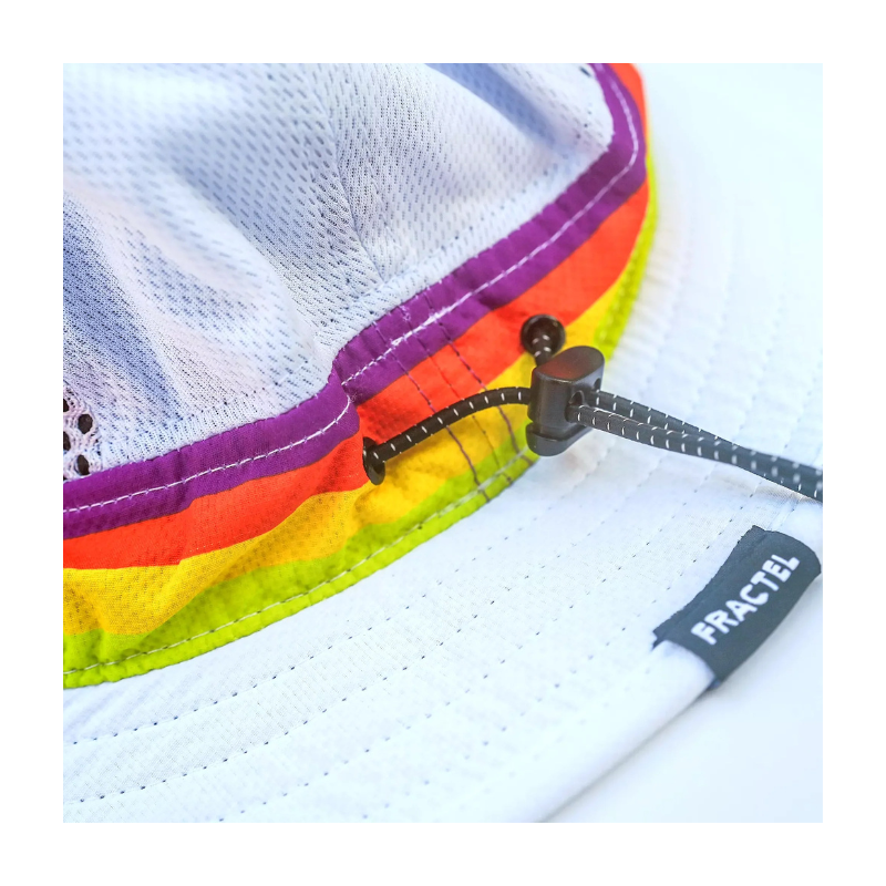 Fractel X Precision Fuel & Hydration — Bucket Hat Deportivo Blanco | YourTop Store