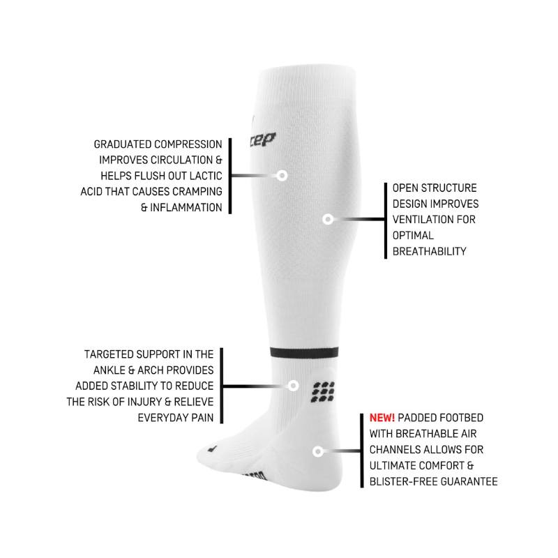 Calcetines CEP TALL The Run 4.0 — Compresión para Running de Alto Rendimiento | YourTop Store