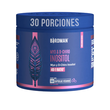 Myo & D-Chiro Inositol - 180 Cápsulas - 30 Porciones