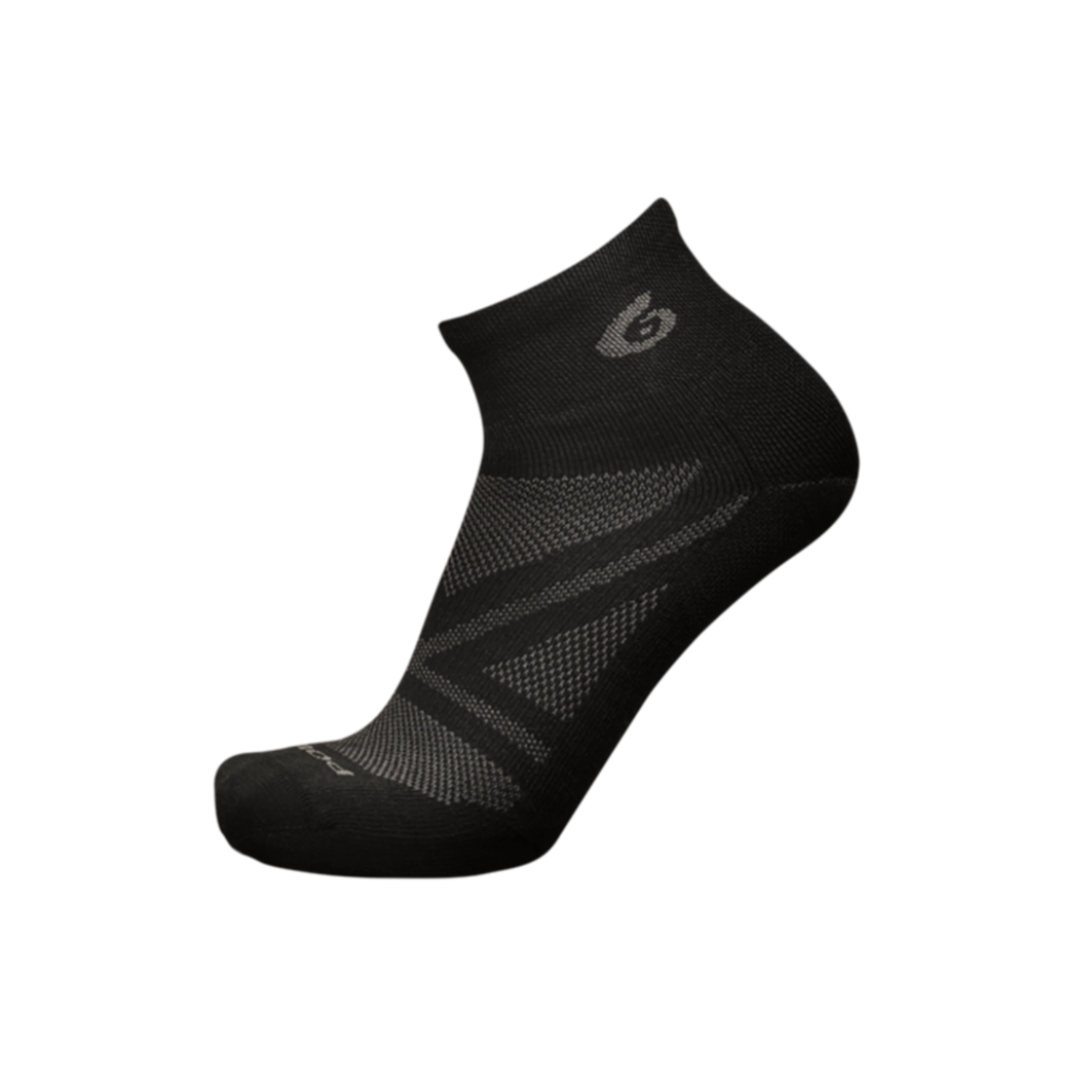 Point 6 Second Wind Ultra Light 1/4 Crew Black