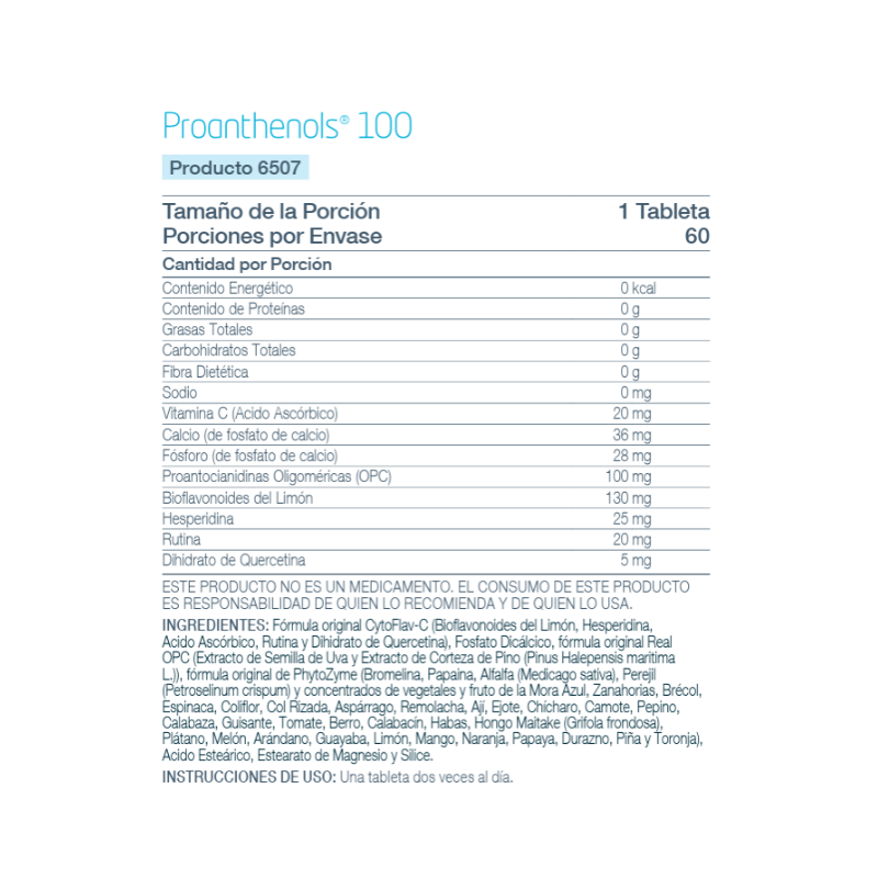 Proanthenols 100 LifePlus — Antioxidante Premium para Atletas | YourTop Store