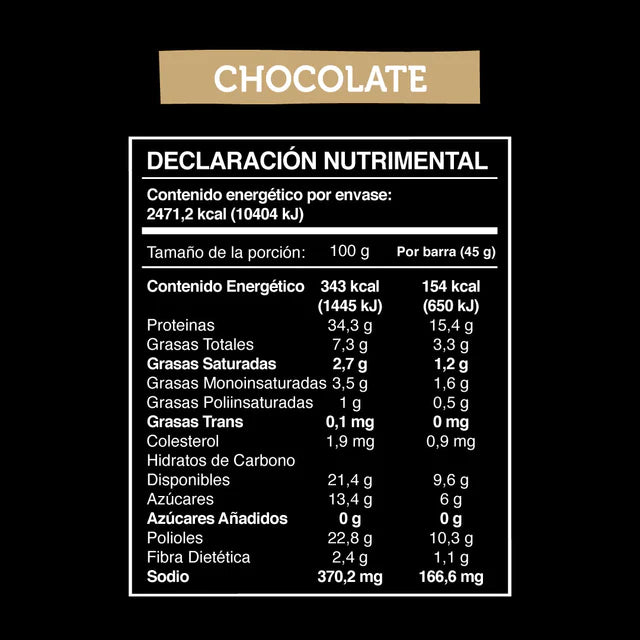 Barra de Proteina Sabor Chocolate Wild Protein