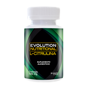Evolution L-citrulina aminoácido frasco 90 cápsulas
