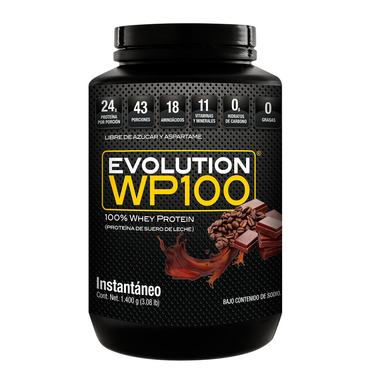 Evolution WP100 proteína de suero de leche