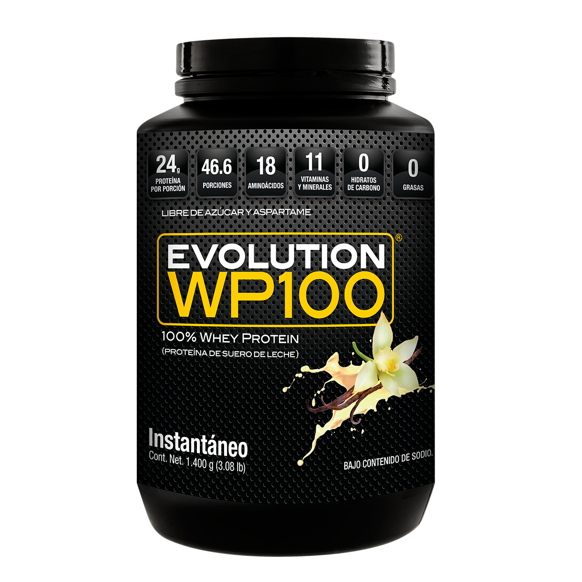 Evolution WP100 proteína de suero de leche